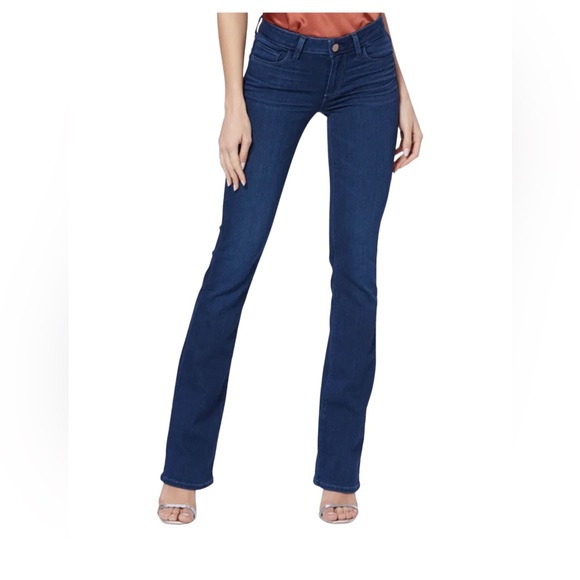 PAIGE Manhattan Bootcut Jeans, Paige Flare Jeans 25, 34 Inseam, Tall Paige Jeans - Picture 3 of 10